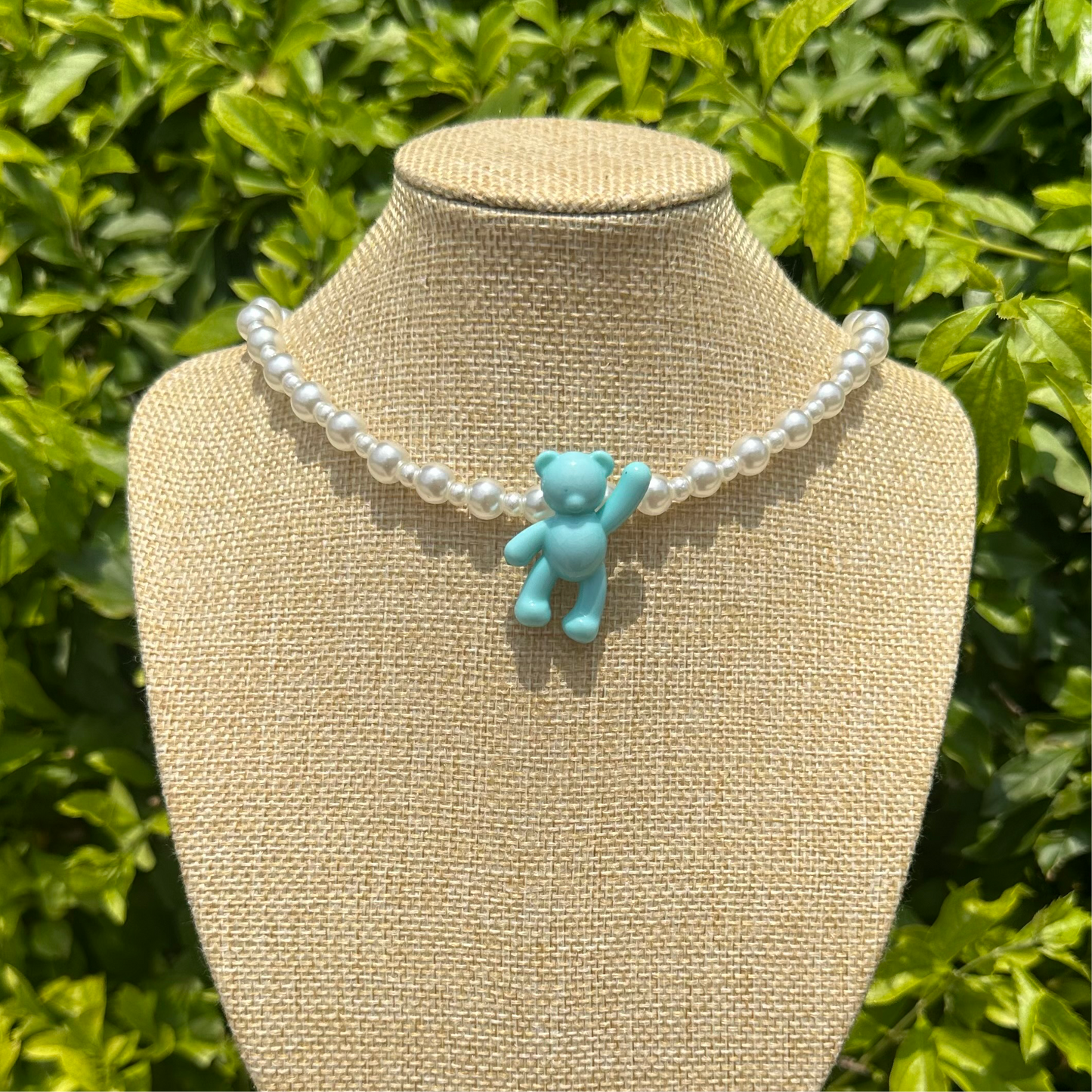 Pearl Bear Necklace