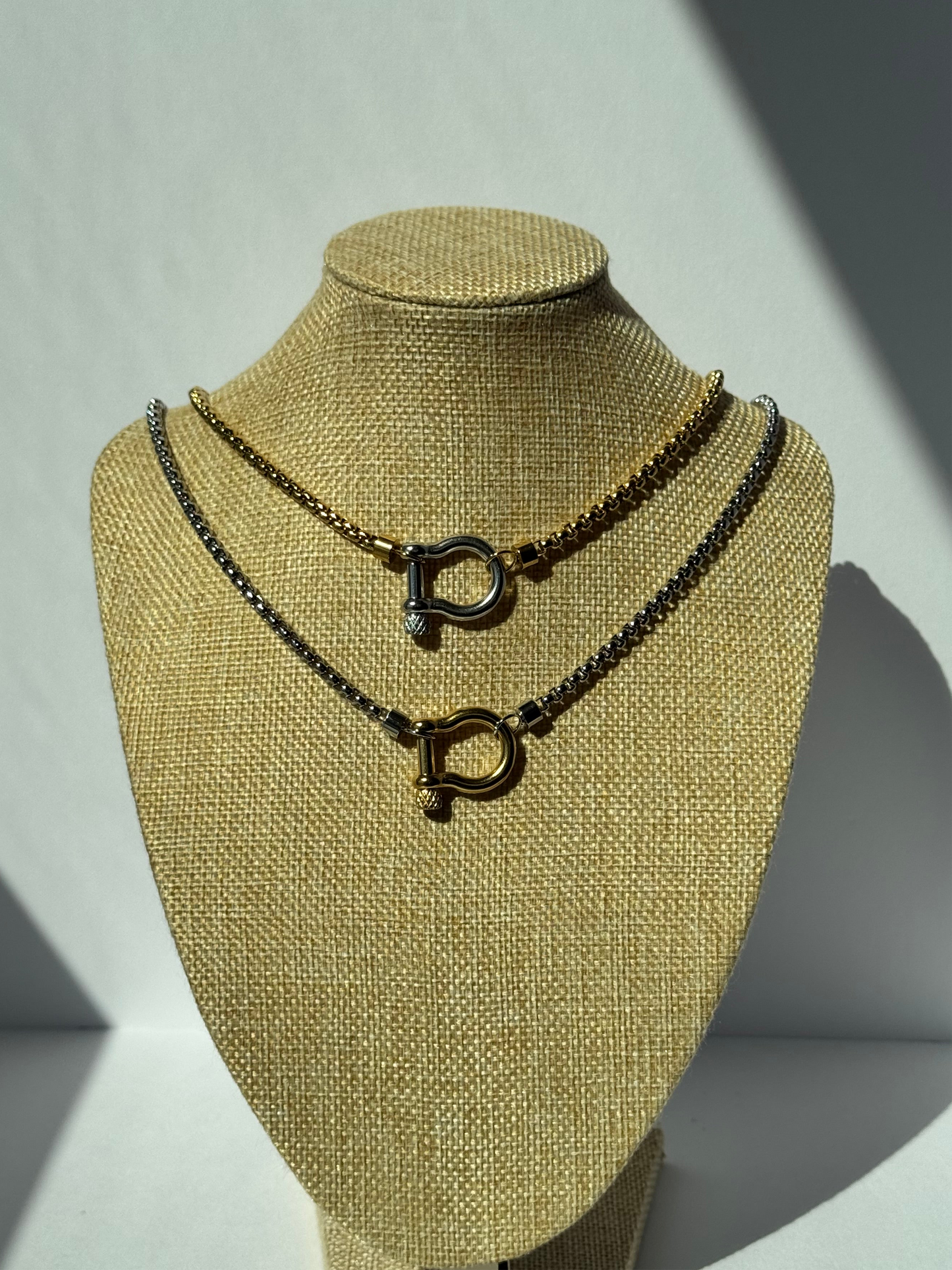 Mixed Metals Essential Necklace