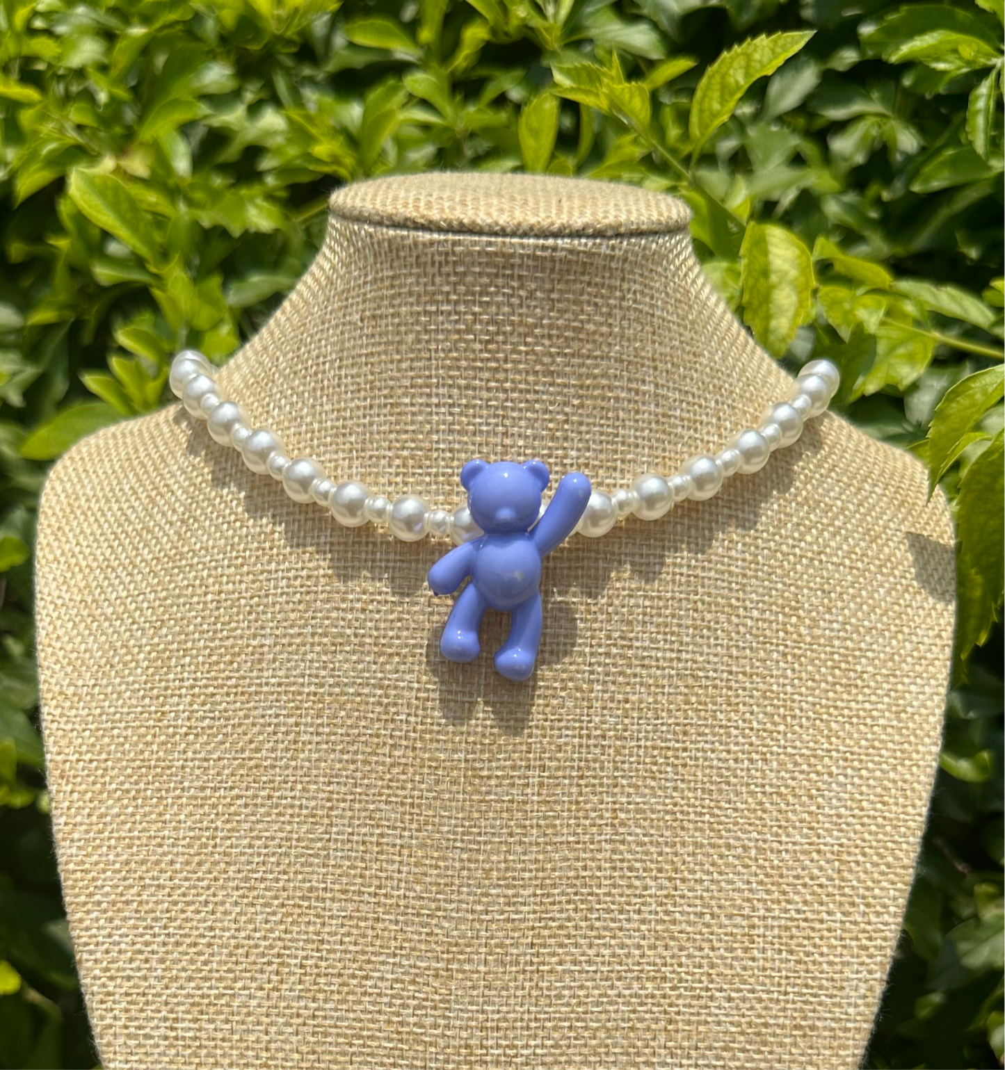 Pearl Bear Necklace